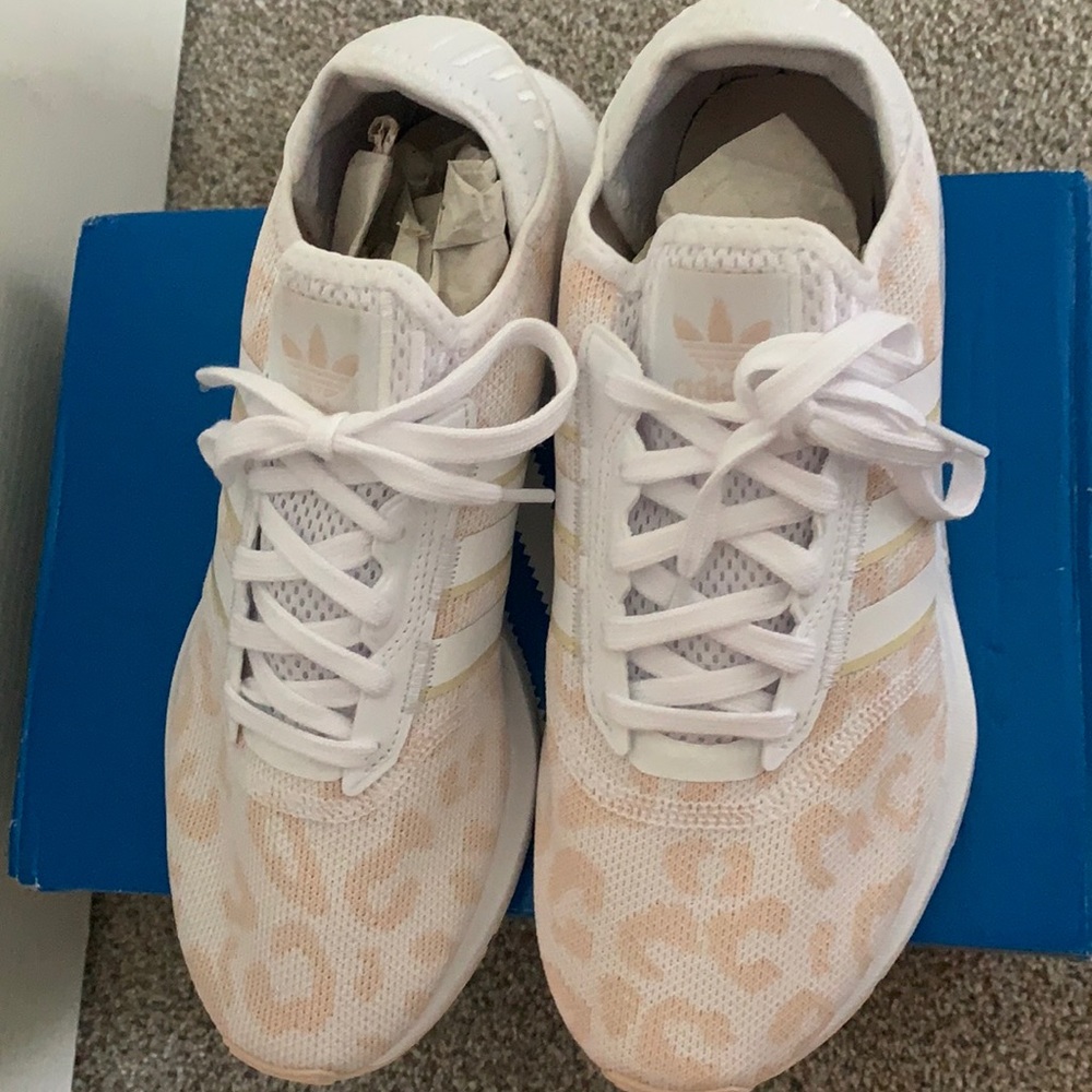 Brand New in Box cheetah Adidas Swift Run